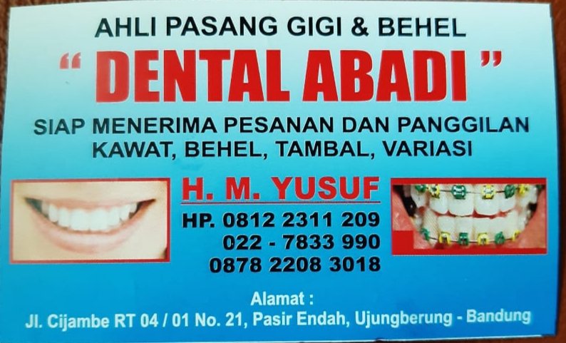 AHLI GIGI DENTAL ABADI YUSUP di Ujungberung