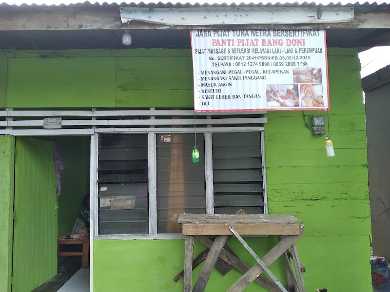 Panti pijat tuna netra bang doni di Kota Jambi