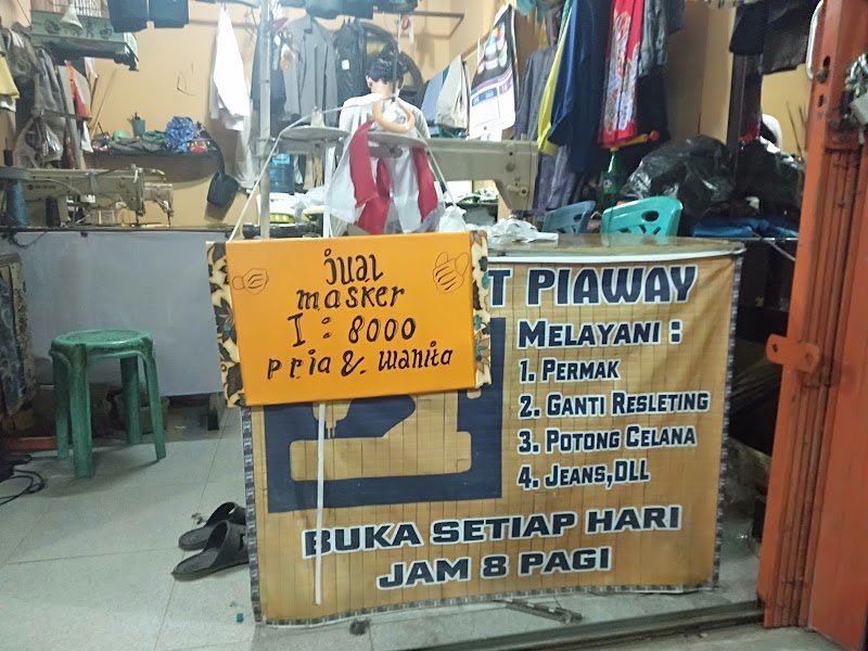 Penjahit Piaway di Kota Balikpapan