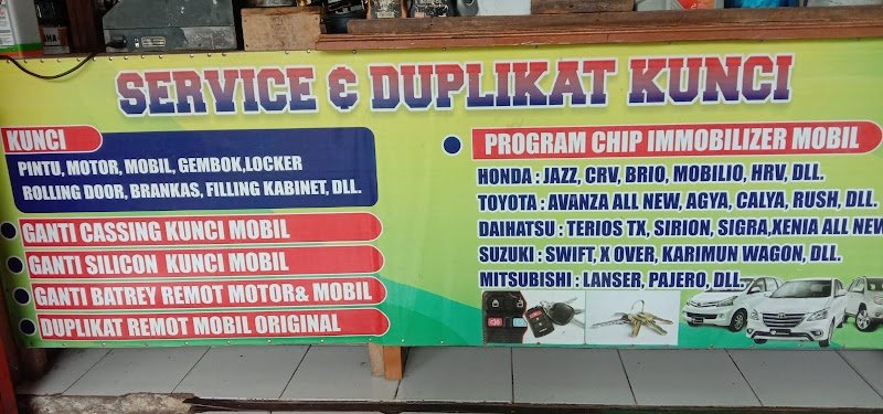 Tukang kunci di Kota Mataram