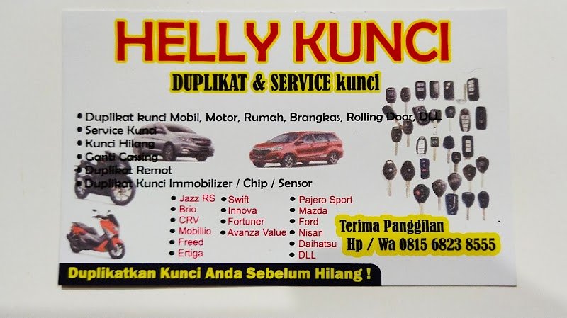 Tukang kunci purbalingga Helly kunci di Kab. Purbalingga
